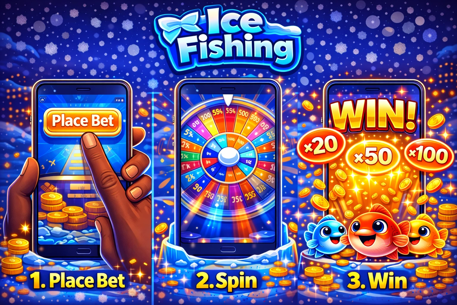 How to Start Playing Ice Fishing