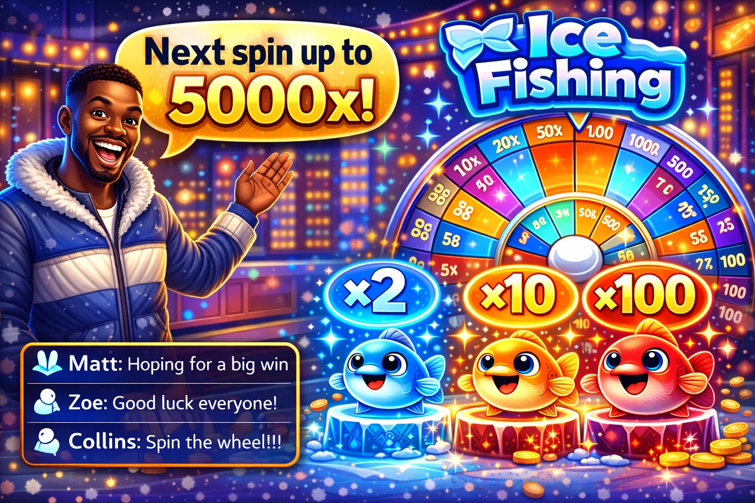 ⭐ What Makes the Ice Fishing Gambling Game Unique?